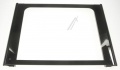Door Panel - C00281260 Oven Door Glass Main Ultima Black [Whirlpool Indesit]